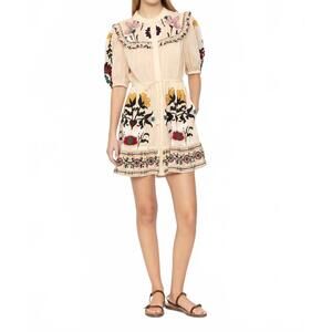 sea mosaic floral crochet dress Andreeva AQUA SHELL HANDMADE MAXI CROCHET DRESS